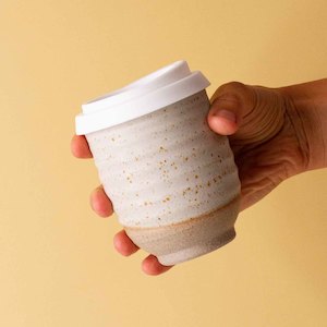 Sandy Ceramic Travel Cup