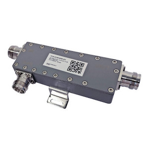 RF Directional Coupler, 6 dB, 698 to 3800 MHz, 4.3-10 Female, 155 dBc