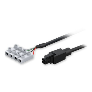 Teltonika 4 pin power cable with 4-way screw terminal PR2FK20M