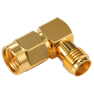 RF Adapter SMA Female to SMA Male Right Angle