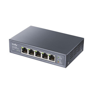 Cudy HS105 5-Port 2.5G Metal Switch, 5 10/100/1000M/2.5G RJ45 Ports, Metal Case