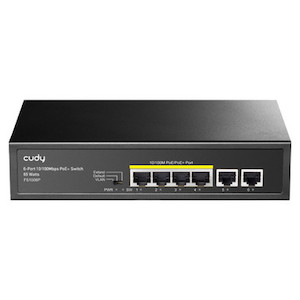 Cudy FS1006P 6-Port 10/100M PoE+ Switch 60W