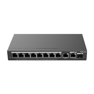 Ruijie RG-ES210GS-P, 10-Port Gigabit Smart Cloud Managed PoE Switch