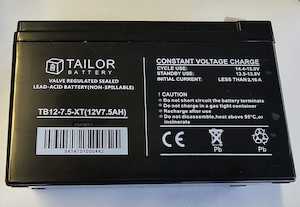 Tailor Battery 12V 7.5Ah Lead Acid Battery