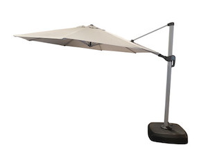 ROMA Sidepost Patio Umbrella 3.5m Dia. Oct - Multi-Tilt