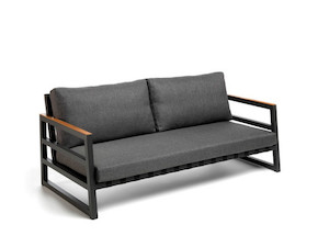 ALABAMA Outdoor Sofa 180cm By Talenti – Charcoal