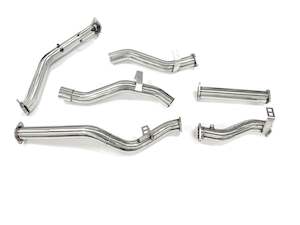 Exhaust Components: Toyota Landcruiser 79 Series (2016+) VDJ79 Stainless Turbo-Back Exhaust