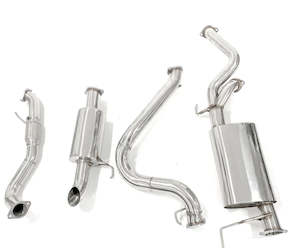 Exhaust Components: Toyota Landcruiser 100 Series (1998-2007) Petrol 4.7 V8 Cat Back Exhaust