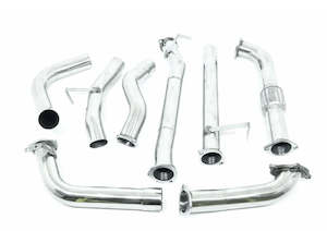 Exhaust Components: Toyota Landcruiser 79 Series (1999-2007) HDJ79 1HD 4.2L 3" Stainless Steel Exhaust