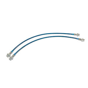 Toyota Hilux (2005-2015) CalOffroad Braided Stainless Steel Brake Line Rear Dual