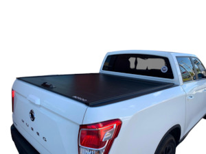 Oz Roo: SsangYong Musso (2017+) Lockable Roller Ute Tray Cover