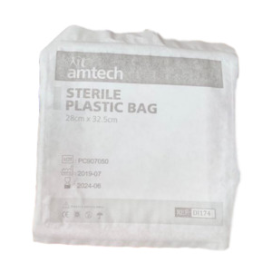 Personal accessories: Sterile Amputation Bag (28cm 32.5cm)