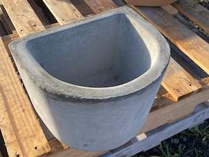 Concrete Kennel Water Bowl