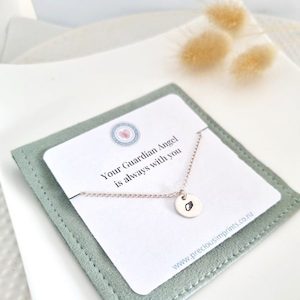 TO GIVE COLLECTION - Your guardian angel necklace - Precious Imprints