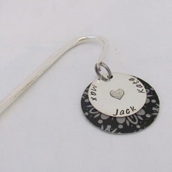 Bookmark Personalised Gift Sterling Silver