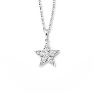 Charlie & Rose Star Necklace | Sterling Silver