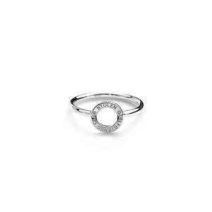 Stolen Girlfriend Club | Silver | Micro Halo | Ring | Size N