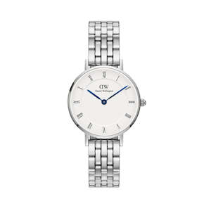 Daniel Wellington Petite Roman Numerals 5-Link Watch | Silver