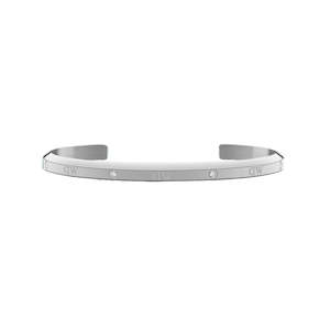 Daniel Wellington Classic Lumine Cuff | Steel CZ | Large