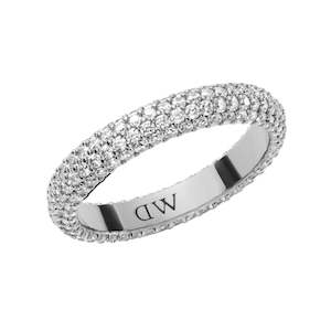 Daniel Wellington Pave Crystal Ring | Brass RH CZ | 58