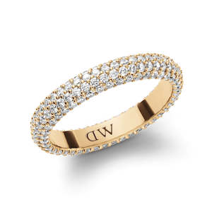 Daniel Wellington Pave Crystal Ring | Gold