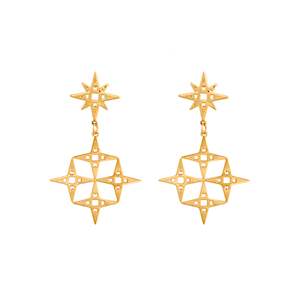 Lindi Kingi Constellation Earrings | Gold