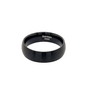 Revolution Matte Black 6mm Ring