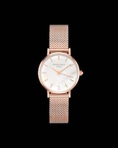 Rosefield Small Edit Rose Gold Watch