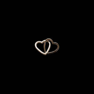 Stow 9ct Rose Gold Love Hearts (Together)