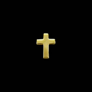 Stow 9ct Yellow Gold Cross - Faith