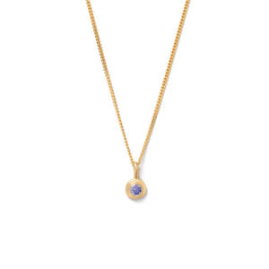 Kirstin Ash | Tanzanite | December | Birth Stone | Gold Plated | Necklace