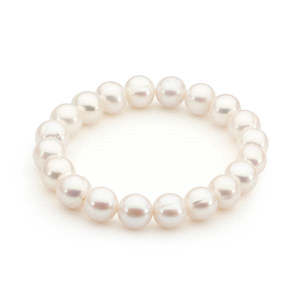 Allura Freshwater Pearl Stretch Bracelet