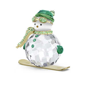 Swarovski Holiday Cheers Dulcis Snowman | Green