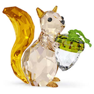 Swarovski Idyllia Squirrel And Acorn