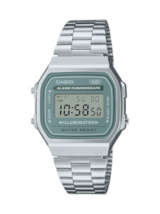 Casio Vintage Digital Watch - Grey Blue