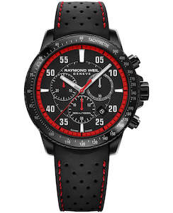 Raymond Weil Tango Black & Red Chronograph