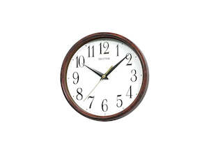 Watch: Small Brown Rhythm Wall Clock