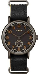 Watch: Gents Timex Weekender 40 Mini-Sweep seconds hand Watch