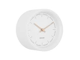 Karlsson Dense Rubberized White Wall Clock