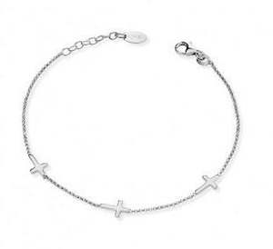 Crosses Bracelet Silver