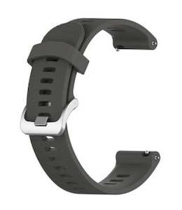 20mm Silicone Band Grey - Samsung, Garmin