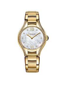 Raymond Weil Noemia Ladies Quartz 62 Diamond Mother-of-Pearl Watch, 24 mm