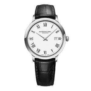 Raymond Weil Toccata Men's Classic White Dial Quartz Watch, 42mm Stainless …