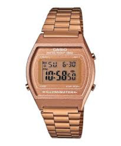 Casio Vintage Rose Gold Digital Watch