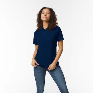 64800L Gildan Softstyle Ladies' Double Pique Polo