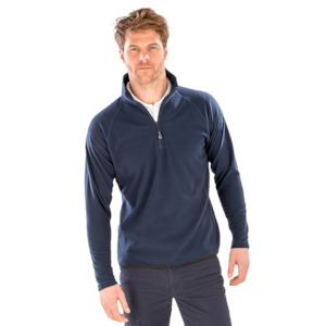 R905X Result Recycled PET Adult Qtr.Zip Fleece Top