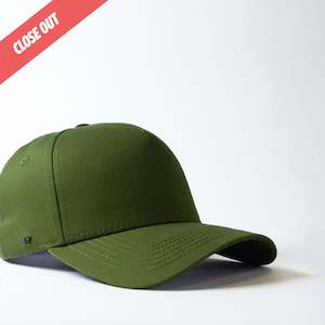 U15518 UFlex Adults Pro Style 5 Panel Snapback - Military Green- Clearance