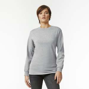 1304 American Apparel Heavyweight Cotton Unisex Long Sleeve T-Shirt