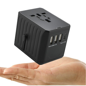 Travel Adapter with USB Charger - Premium Deals