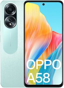 Telephone including mobile phone: OPPO A58 – Dazzling Green - Premium Deals